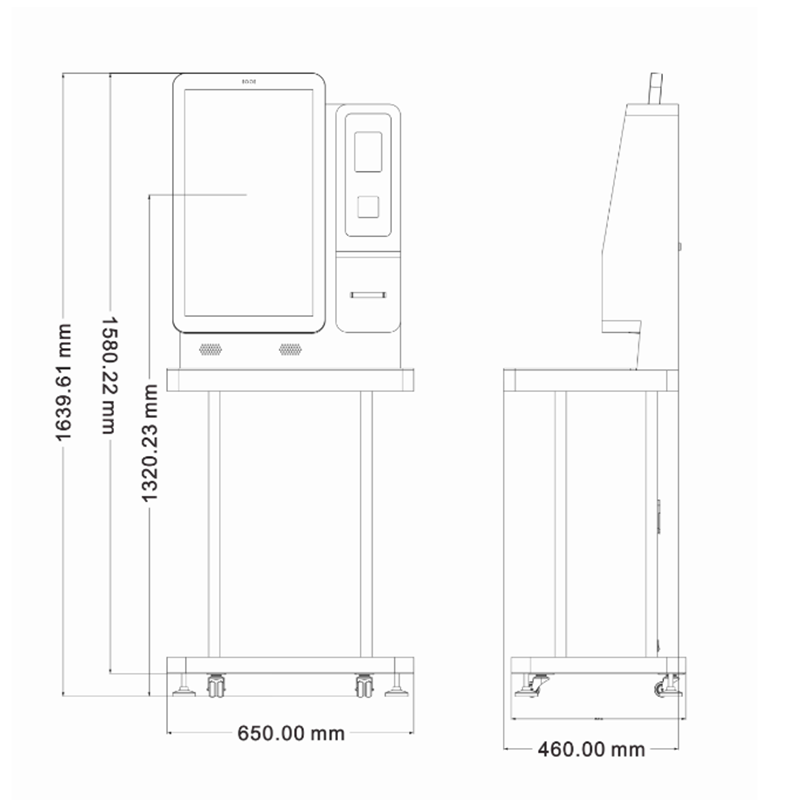 豪華型自助借還書(shū)機(jī)